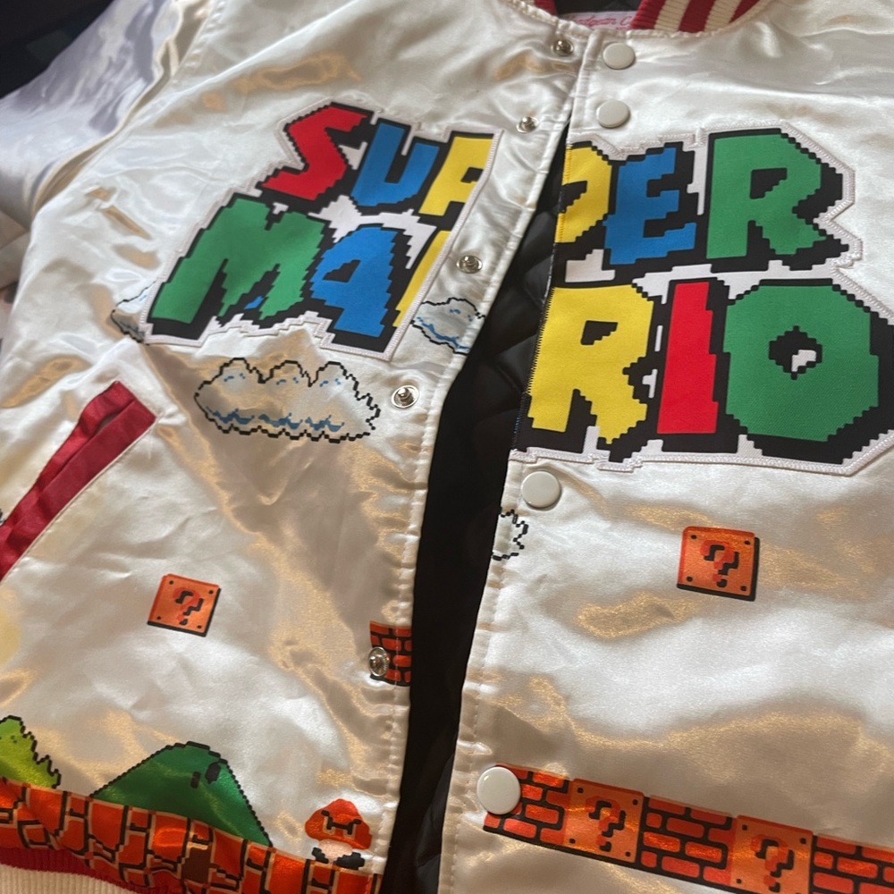 Super Mario Satin Jacket